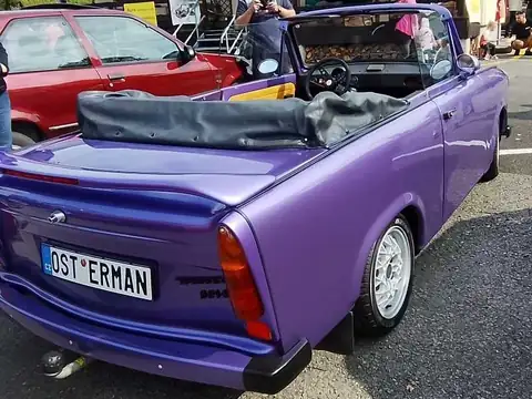 Trabant 601 Cabriolet (1980) spotted in Liberec, Czechia