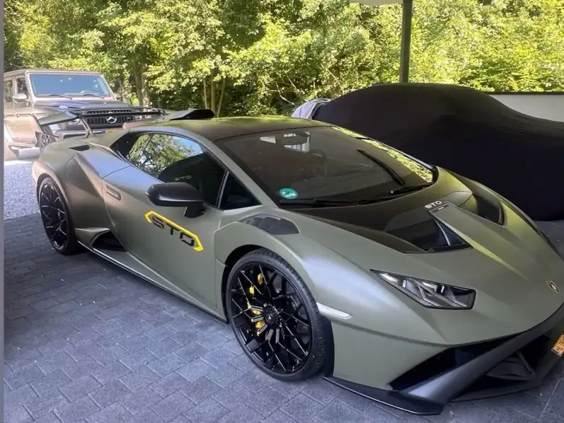 Lamborghini Huracán STO (2021) spotted in Liège, Belgium
