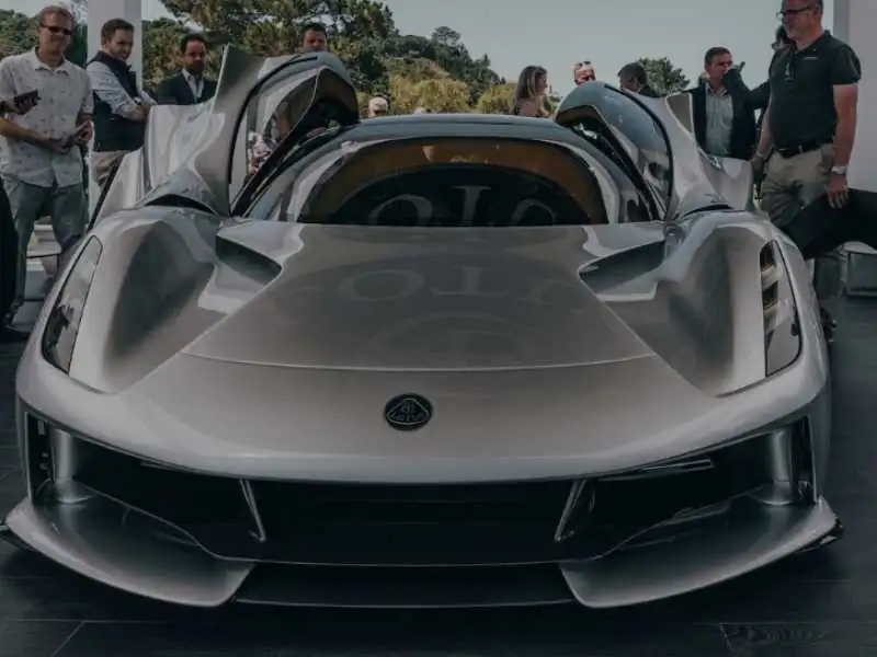 Lotus Evija spotted in Hamburg