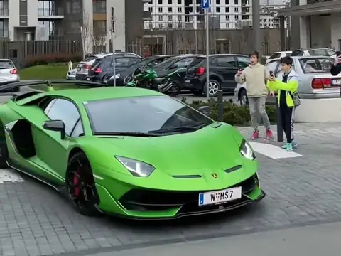 Lamborghini Aventador SVJ (2021) spotted in Belgrade, Serbia