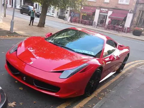 Ferrari 458 Italia (2010) spotted in Manchester, United Kingdom