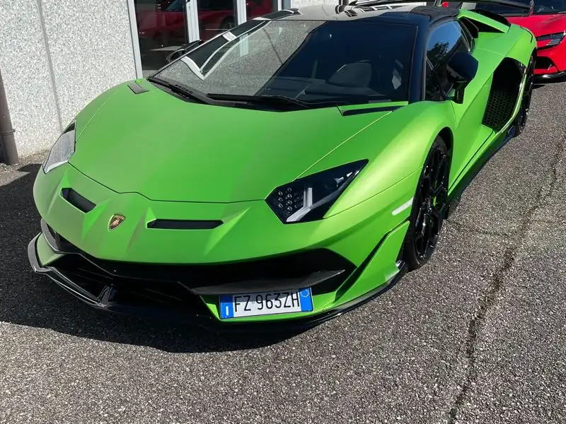 Lamborghini Aventador (2021) spotted in Verona, Italy