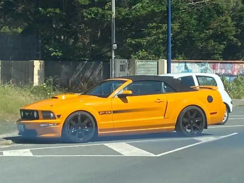 Ford Mustang GT CS (2007) spotted in Seignosse, France