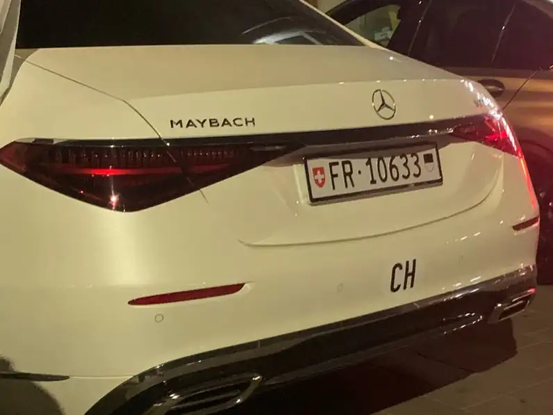 Mercedes-Benz Maybach S-Class spotted in Gjakovë