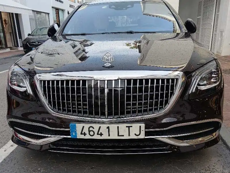 Maybach S560 (2020) spotted in Marbella, Spain
