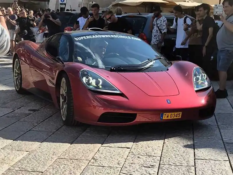 Gordon Murray T50 (2020) spotted in Matera, Italy