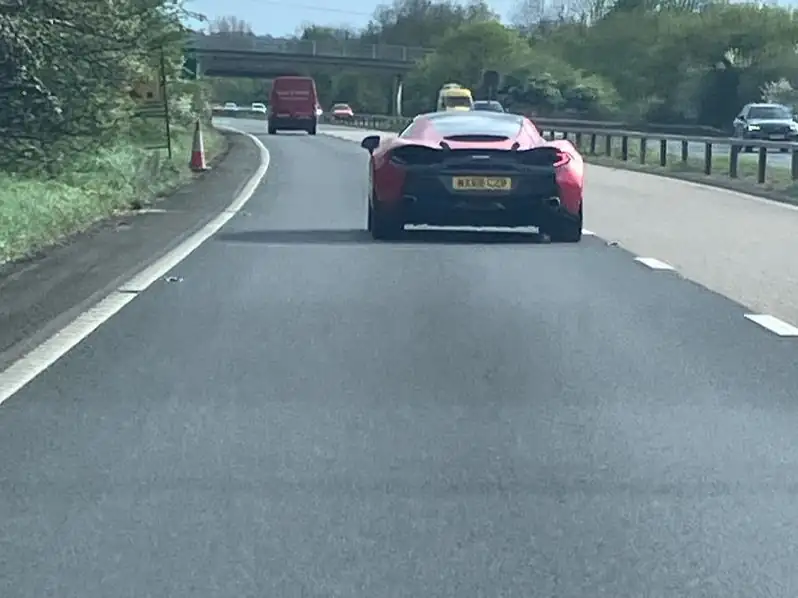 McLaren P1 (2015) spotted in Yeovil, United Kingdom