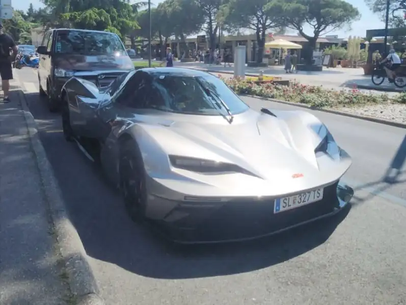 Aston Martin Valhalla spotted in Izola