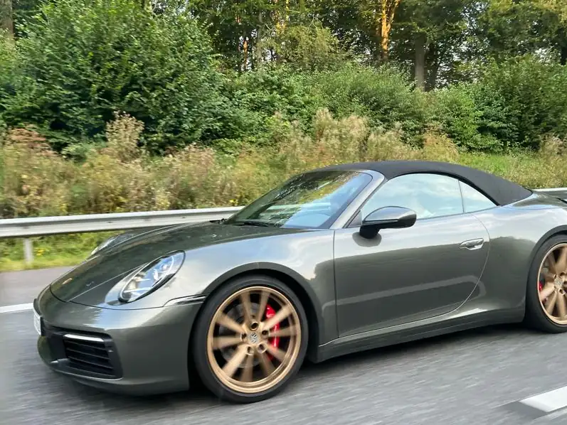 Porsche 911 Carrera 4S Cabriolet (2022) spotted in Lübeck, Germany