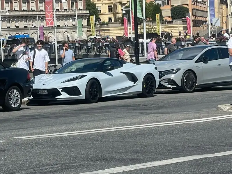 Chevrolet Corvette Stingray spotted in Stockholm