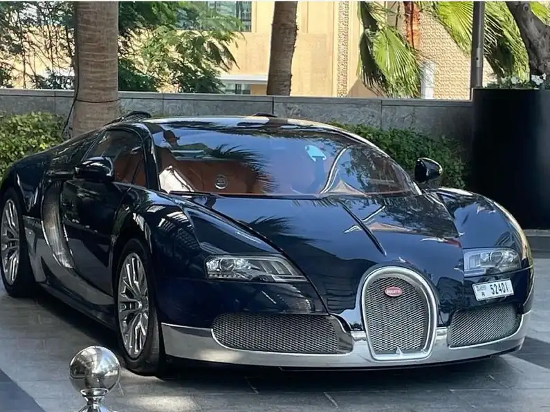 Bugatti Veyron (2015) spotted in Zayed City, United Arab Emirates