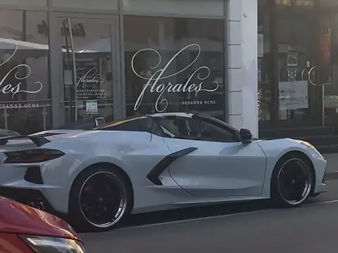 Chevrolet Corvette C8 (2021) spotted in Sigmaringen, Germany