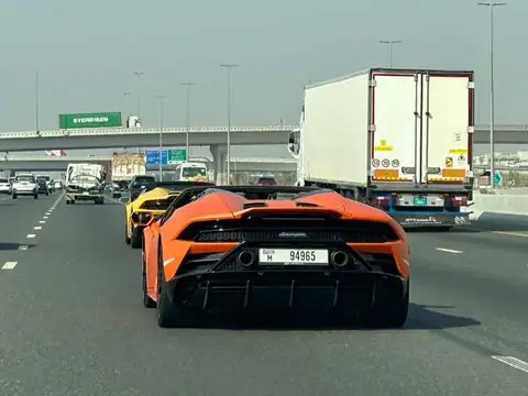 Lamborghini Huracán spotted in Dubai