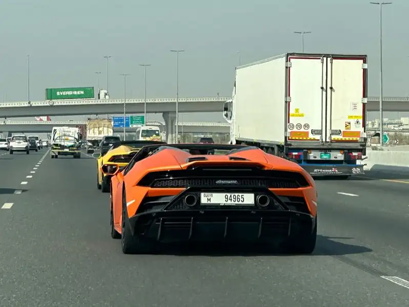Lamborghini Huracán (2020) spotted in Dubai, United Arab Emirates