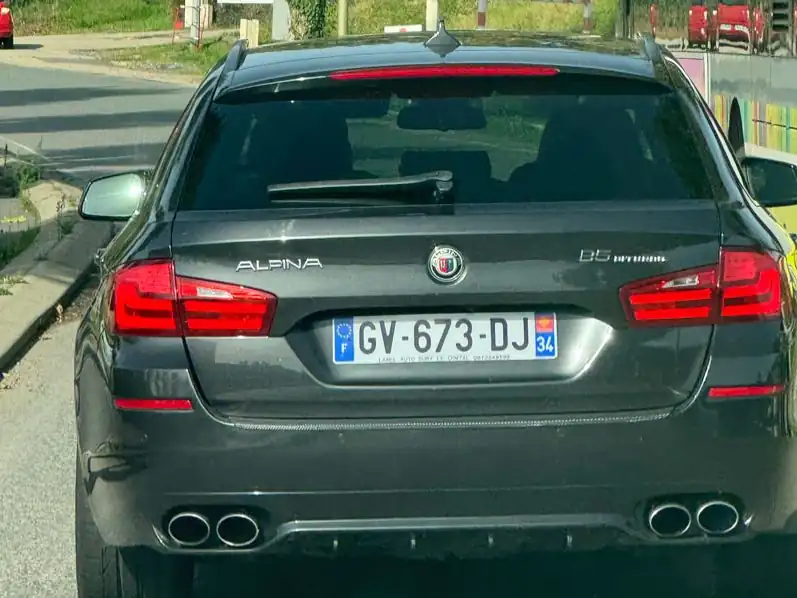 Alpina B5 (2017) spotted in Saint-Étienne, France