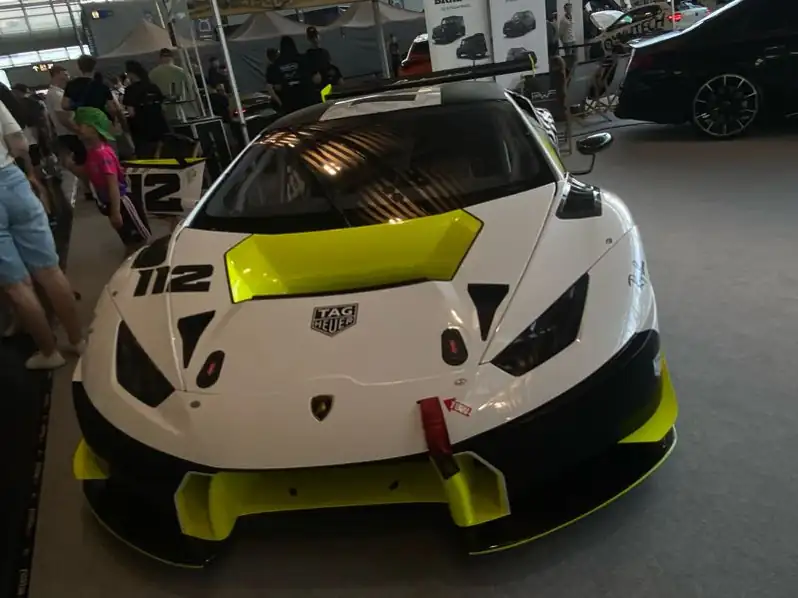 Lamborghini Huracán Super Trofeo (2023) spotted in Hannover, Germany