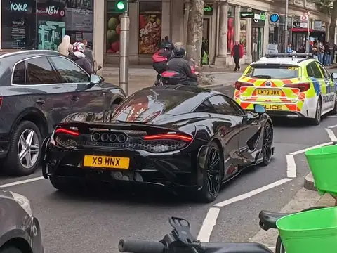 McLaren Speedtail spotted in London