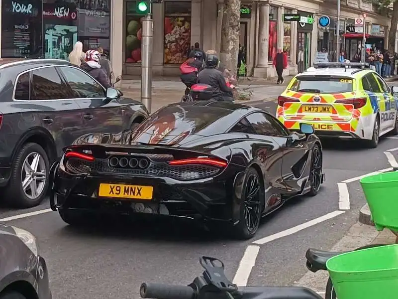 McLaren Speedtail spotted in London