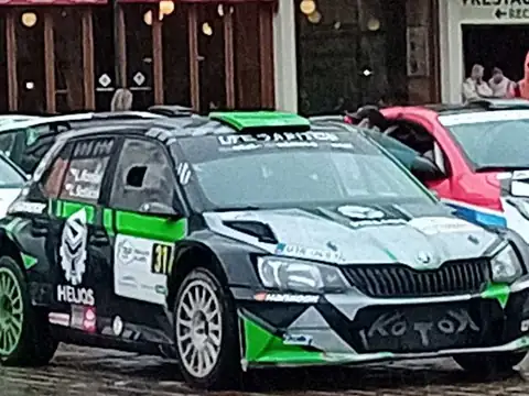 Škoda Fabia R5 spotted in Pilsen