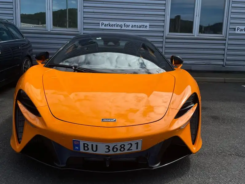 McLaren Artura (2022) spotted in Lyngdal, Norway