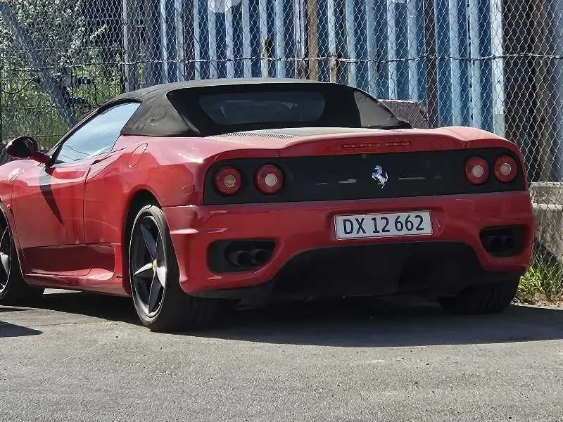 Ferrari 360 Spider (2001) spotted in Roskilde, Denmark