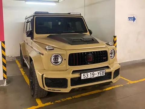 Brabus G-Class (2018) spotted in Ulan Bator, Mongolia