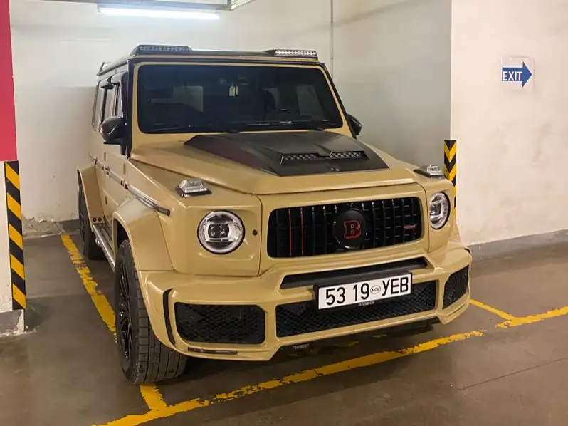 Brabus G-Class (2018) spotted in Ulan Bator, Mongolia