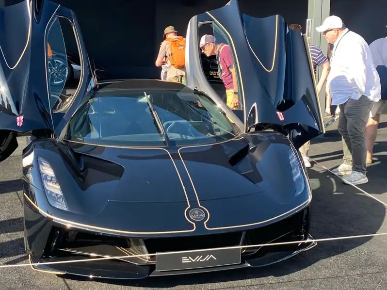 Lotus Evija spotted in Hastings