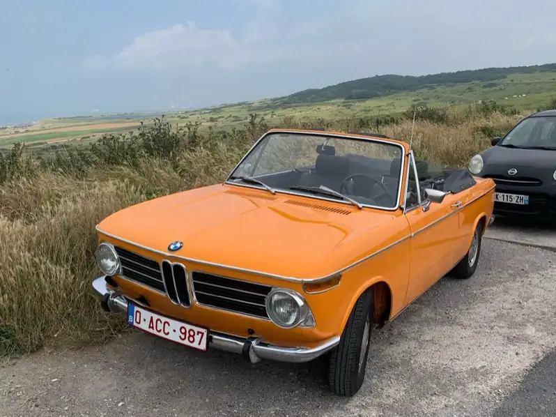BMW 2002 Cabriolet (1971) spotted in Calais, France