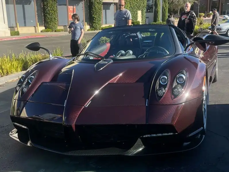 Pagani Zonda spotted in San Ramon