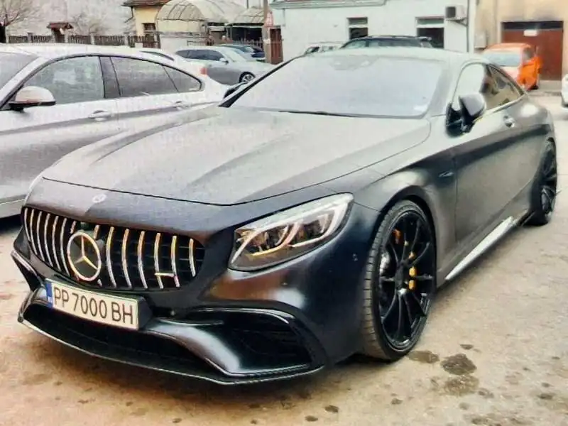 Mercedes-Benz AMG S63 Coupe (2021) spotted in Razgrad, Bulgaria