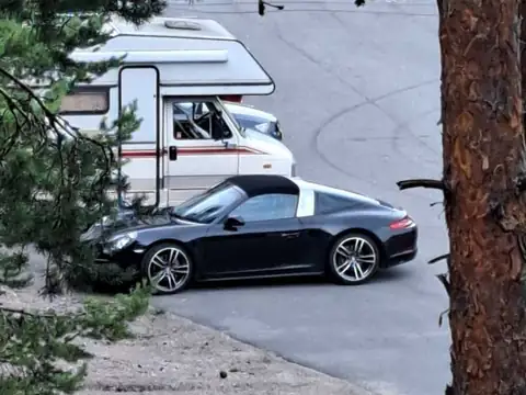 Porsche 911 Targa (2022) spotted in Espoo, Finland