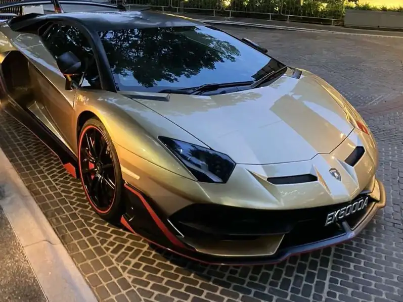 Lamborghini Aventador spotted in Frederikshavn