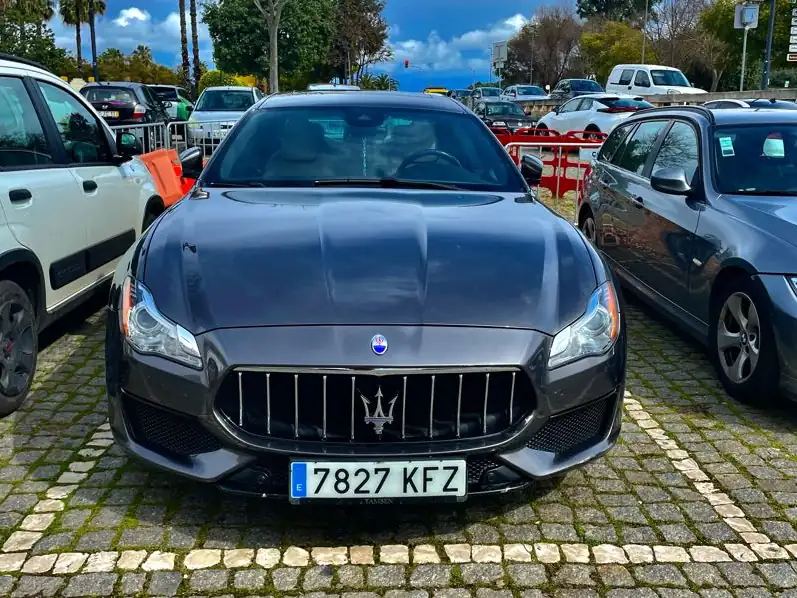 Maserati Quattroporte spotted in Utrera