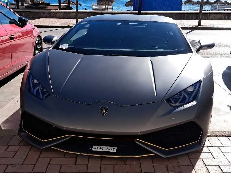 Lamborghini Huracán spotted in Fuengirola