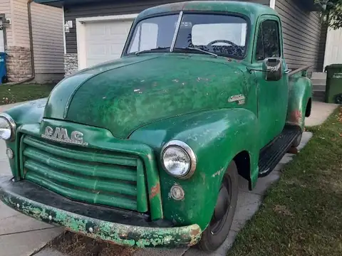 GMC Pickup (1950) spotted in Calgary, Canada
