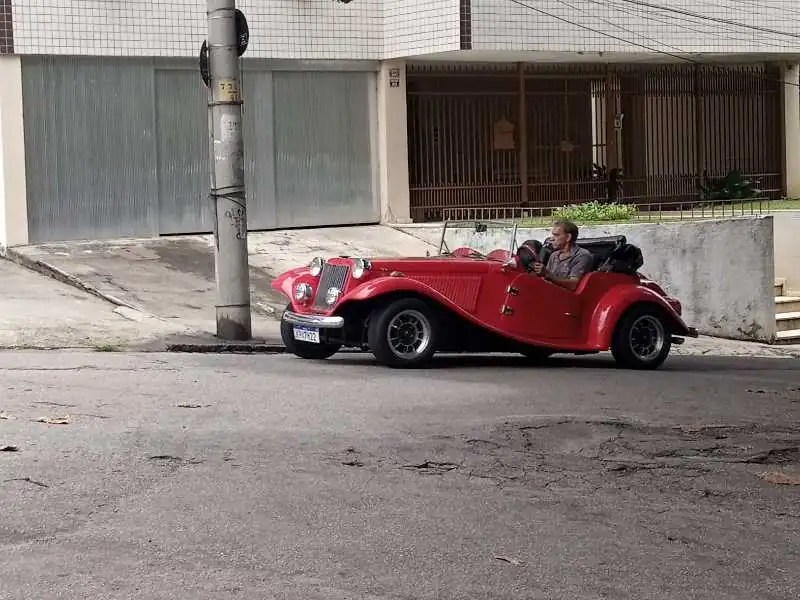 MG TD (1950) spotted in Rio de Janeiro, Brazil