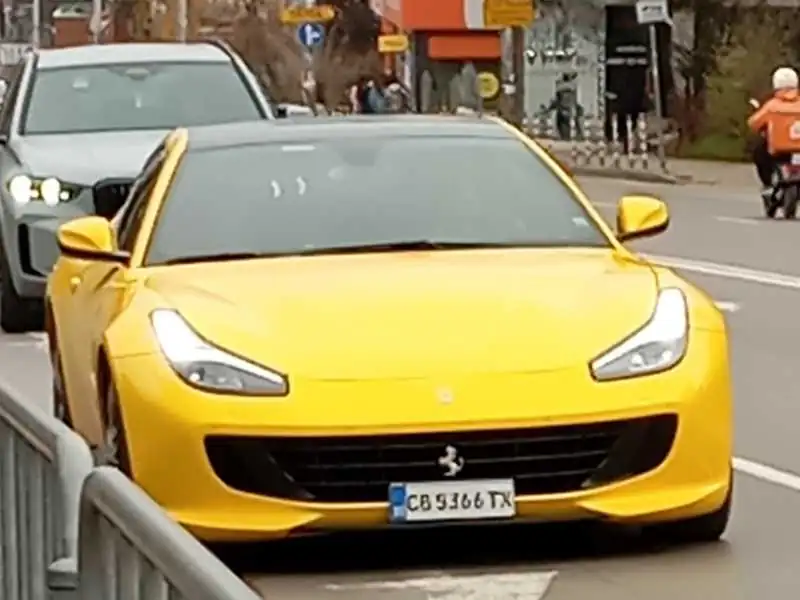 Ferrari Portofino (2018) spotted in Sofia, Bulgaria