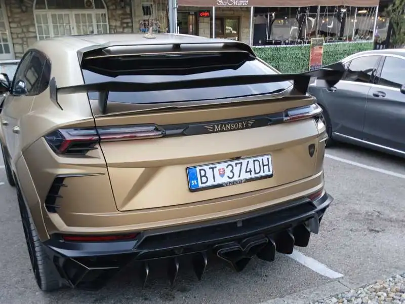 Lamborghini Urus Mansory (2021) spotted in Tušilović, Croatia