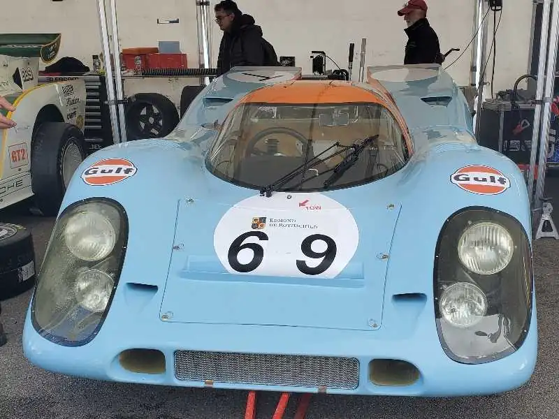 Porsche 917 (1970) spotted in Barcelona, Spain