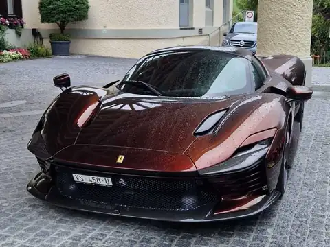 Ferrari SF90 Stradale spotted in Gstaad