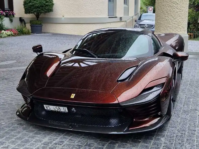 Ferrari SF90 Stradale spotted in Gstaad