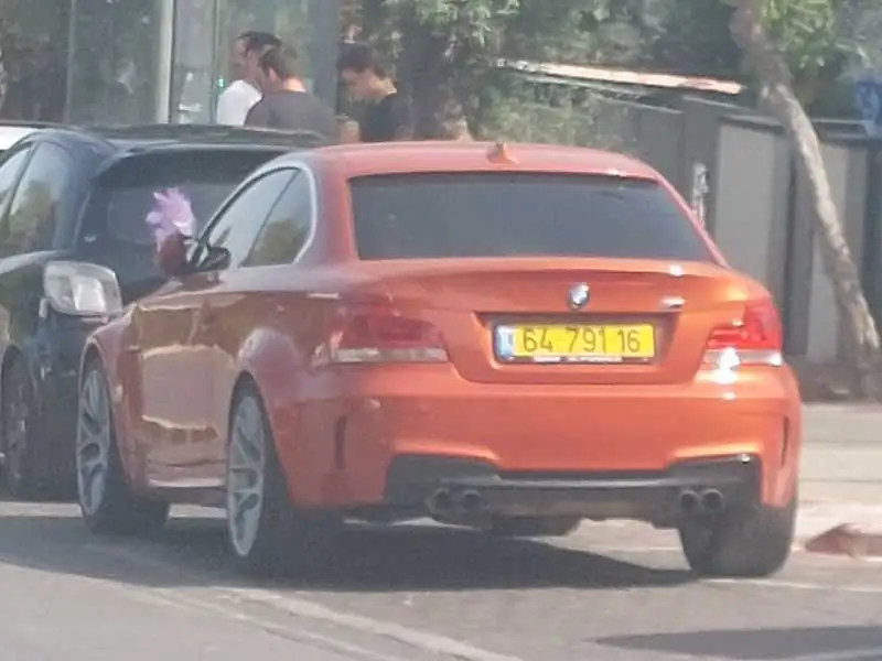 BMW 1 Series (2011) spotted in Tel Aviv, Israel