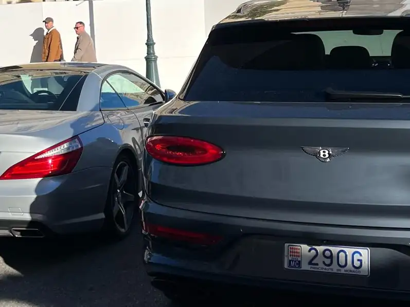 Bentley Bentayga spotted in Monaco