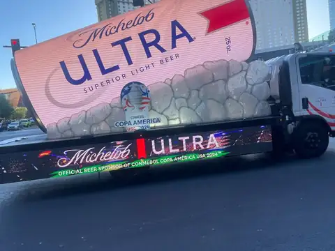 Michelob Ultra Promotional Truck (2024) spotted in Las Vegas, United States