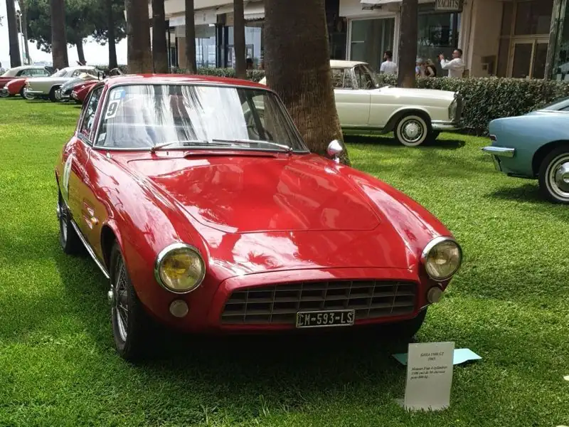 Fiat 8V Vignale (1954) spotted in Cannes, France
