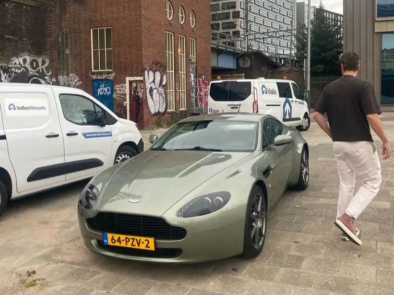 Aston Martin V8 Vantage (2007) spotted in Amsterdam, The Netherlands