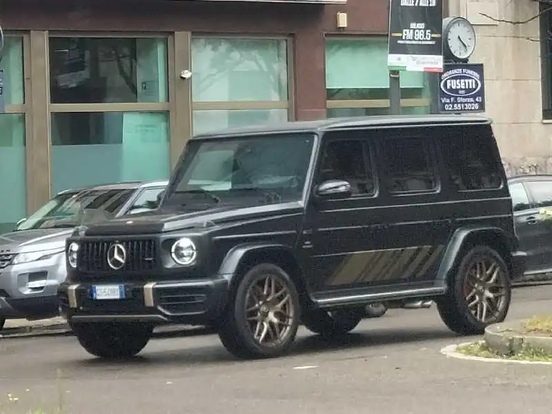 Mercedes-Benz G-Class AMG G63 (2020) spotted in Milan, Italy
