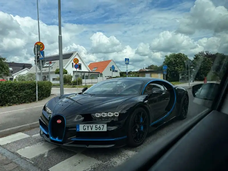 Bugatti Chiron (2020) spotted in Malmö, Sweden