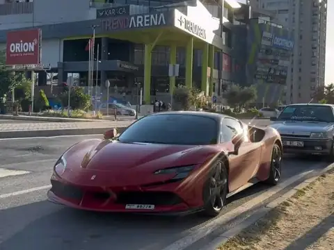 Ferrari SF90 Stradale spotted in Çorlu